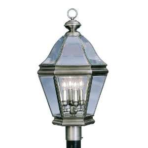  Livex Bradford Collection Outdoor Post Head Fixture