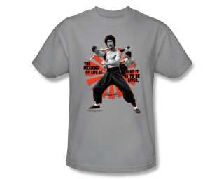 Bruce Lee Rising Sun The Meaning Of Life Quote Legend T Shirt Tee 