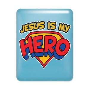  iPad Case Light Blue Jesus Is My Hero: Everything Else