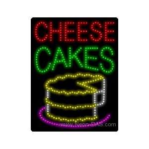  Cheese Cakes Outdoor LED Sign 31 x 24: Sports & Outdoors