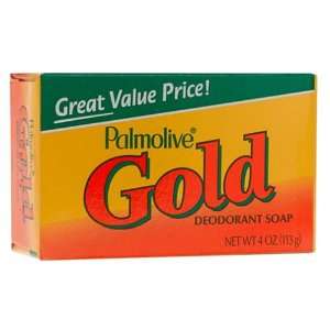  Palmolive Gold Deodorant Soap, 4.0 Ounces (3 Bars) Beauty