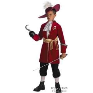 Childs Peter Pan Captain Hook Costume (Size: Large 7 10 