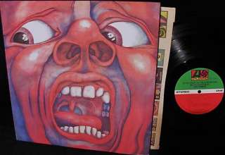 TOP 1969 FIRST PRESS ~ KING CRIMSON ~ COURT OF ~ MELLOTRON DRENCHED 
