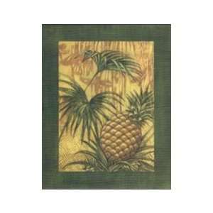 Pineapple Jungle Poster Print:  Home & Kitchen