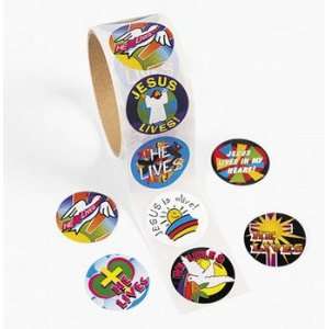  He Lives Stickers   Awards & Incentives & Stickers Toys 