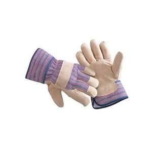 Radnor ® Large Imported Split Pigskin Leather Palm Work Glove   Large 