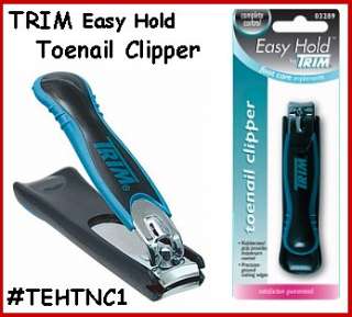 TRIM Easy Hold toenail clipper Easy to Grip, Easy to Use!