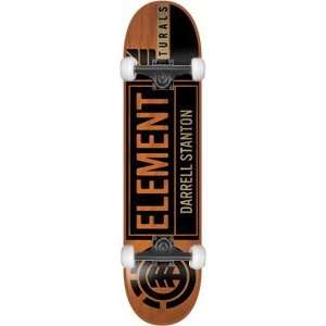  Element Stanton Hexachrome Complete Skateboard   7.87 w 