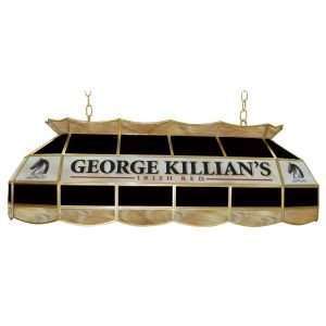  GEORGE KILLIANS STAINED GLASS POOL TABLE LIGHT: Home 
