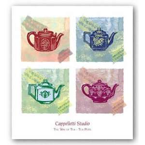  Way Of Tea   Tea Pots Poster Print