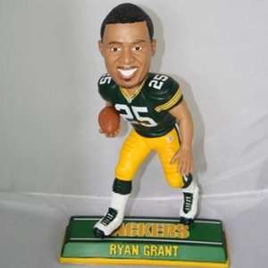 Ryan Grant Green Bay Packers End Zone Bobblehead Figurine  