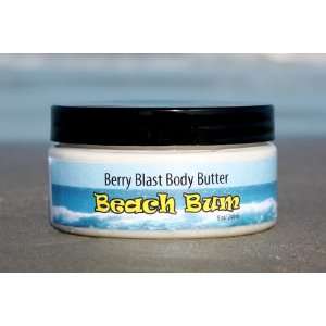    Berry Blast Natural Organic Body Butter   8 OZ   Ships FREE Beauty