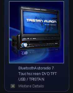 Autoradio GPS Navi 7 Bluetooth Touchscreen  Tristan items in 