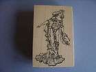 100 PROOF PRESS RUBBER STAMPS GOOD WITCH NICE STAMP