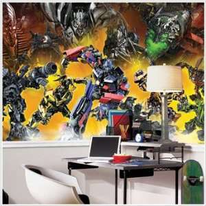   Transformers Revenge of the Fallen XL Wall Mural 6 x 10 Toys