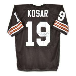 Bernie Kosar Autographed Jersey  Details: Cleveland Browns, Custom 