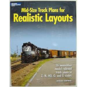  Kalmbach 12424 Track Plans for Realistic Layouts Toys 
