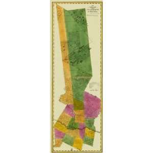  HERKIMER COUNTY NEW YORK (NY) LANDOWNER MAP 1829