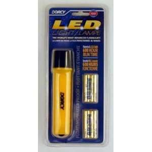   Inc   4AAA Yellow LED Flashlight w/ Batteries: Home Improvement