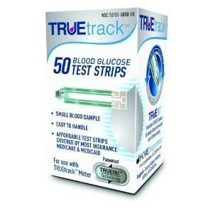  TRUEtrack Test Strips 50 Count Box