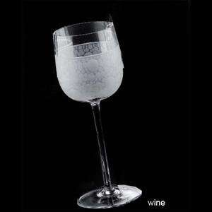  battuto wine glass set of 6 by salviati: Kitchen & Dining