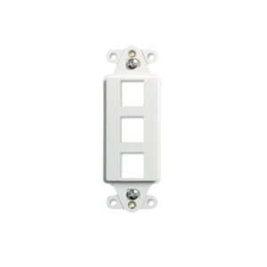  LEGRAND WP3413WH DECOR OUTLET STRAP 3 PORT WH Camera 