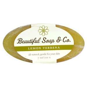  Beautiful Soap & Co. Soap, Lemon Verbena, 7 oz (210 g 