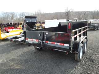 New 2012 Sure Trac 6x10 7k Low Profile Dump Trailer  