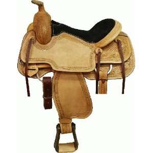  16 Roping Roper Saddle by Showman