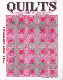16 Heirlooms of Tomorrow Quilts Aunt Marthas Patterns  