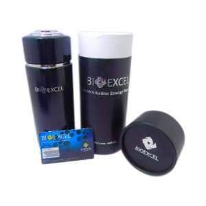 Bioexcel Alakline Energy Nano Cup Flask   Black + Free Bio Energy Card 