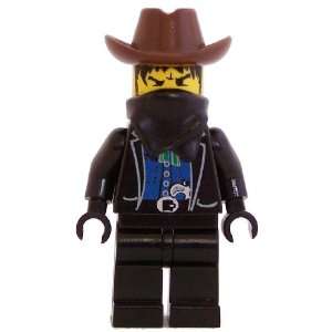    Bandit (Black)   LEGO 2 Inch LEGO Western Minifig: Toys & Games