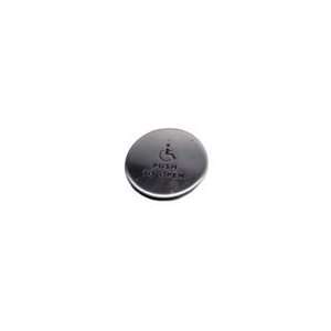  BEA PBR 1 6 Round Push Plate with Handicap Logo: Home 