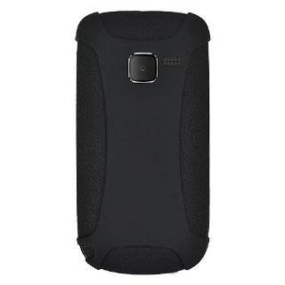 Amzer Silicone Skin Jelly Case for Nokia C3   Black by Amzer