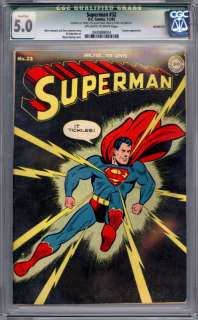 SUPERMAN #32  CGC 5.0 