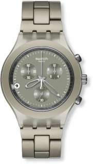 Swatch rony Full Blooded Smokey Sand Chronograph Mens Watch SVCG4000AG 