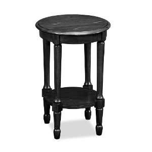  Leick Furniture 9023 Sl   Round Fluted Table (Slate Finish 