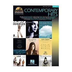  Hal Leonard Contemporary Hits Piano Play Along Vol. 19 Book 