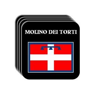   MOLINO DEI TORTI Set of 4 Mini Mousepad Coasters 