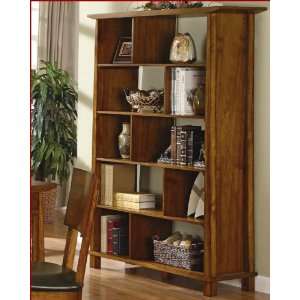  Lesage Wood Bookcase with Shelves in Varying Sizes 