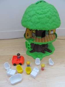   1975 Kenner General Mills Family Tree house tree tots playset  
