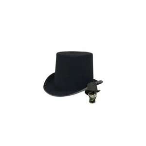  Black Felt Top Hats