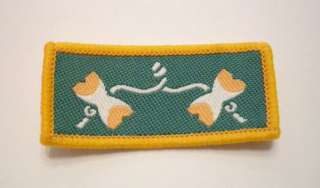 Malta Scouts Leader / Commissioner 2 Bead Woodbadge Cloth Emblem 