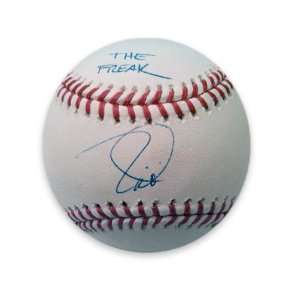  Tim Lincecum Autographed Baseball   The Freak: Sports 