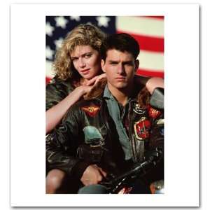 Top Gun Poster   Mounted Framed   Tom Cruise Kelly McGillis Pic 