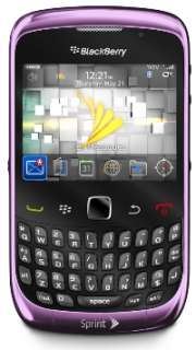 BlackBerry Curve 9330 3G Purple Smartphone Sprint  