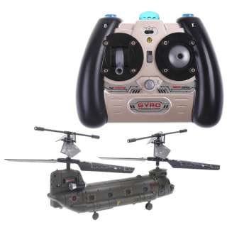 Syma S026G Mini 3 Channel RC R/C Transport Helicopter Chinook Gyro 2 