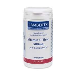 Lamberts Lamberts, Vitamin C time release with bioflavonoids, 100 