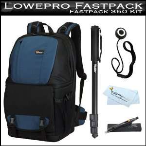  Lowepro Fastpack 350 Camera Backpack (Arctic Blue) with 