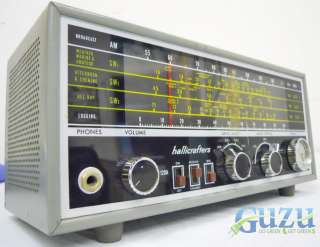   120A ShortWave RADIO Ham Receiver AM SW 4 Band Tested NR  